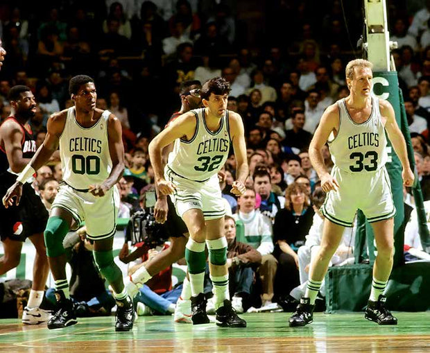 Boston Celtics 75th Anniversary 60's Champs 18x24 Foil Serigraph