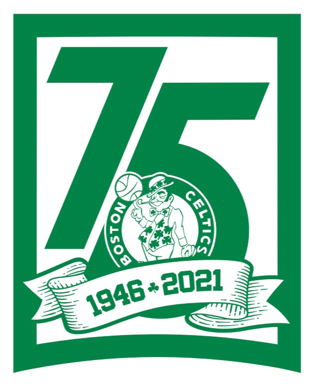 Boston Celtics 75th Anniversary 60's Champs 18x24 Foil Serigraph
